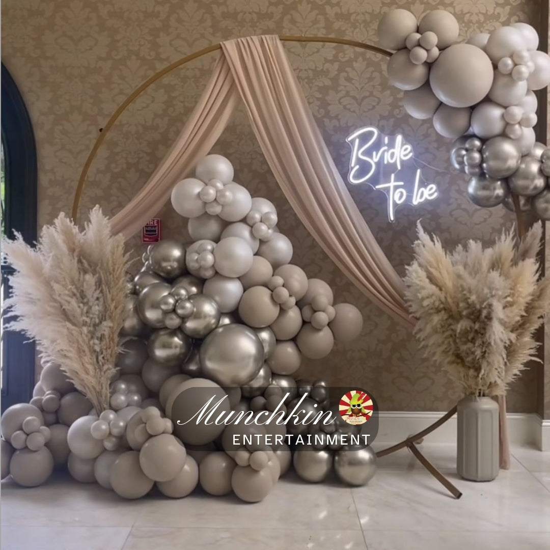 "Bubbly Backdrop"