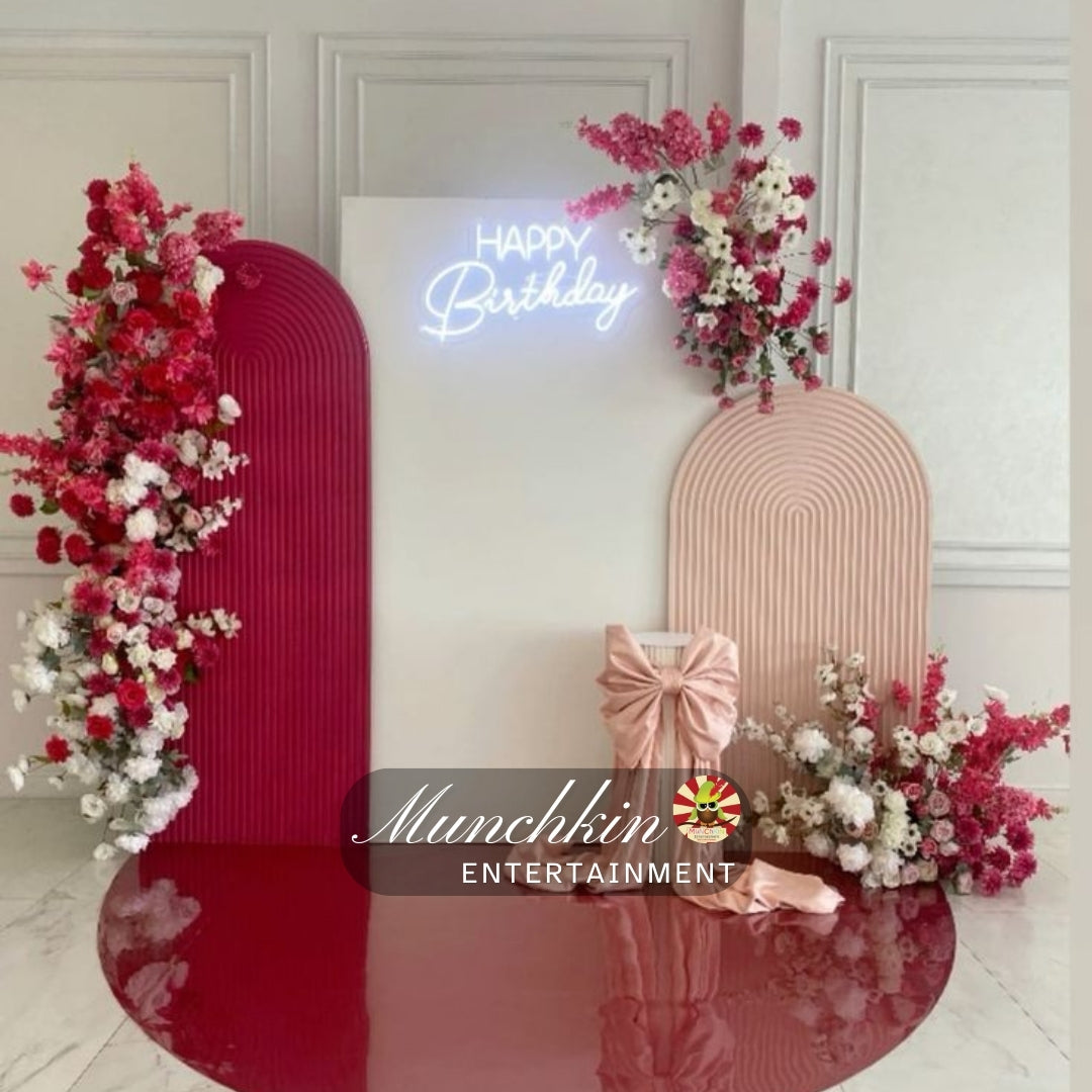 Floral Soiree - 3 Panelled