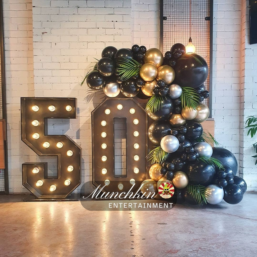 50 & Fabulous Number Lights